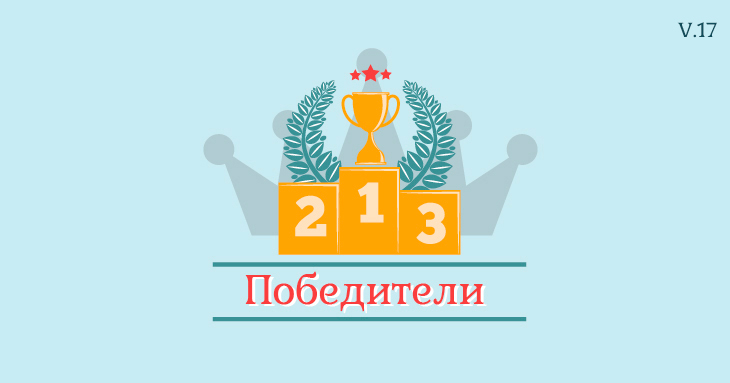 Победители открытого голосования